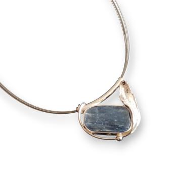 Halsschmuck Kyanit in 925 Silber