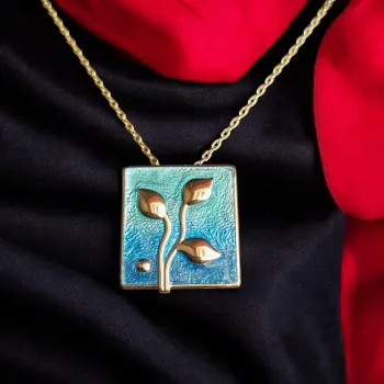 AH Shines of Color blau 16.01 - vergoldet -