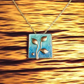 AH Shines of Color blau 16.01 - vergoldet -