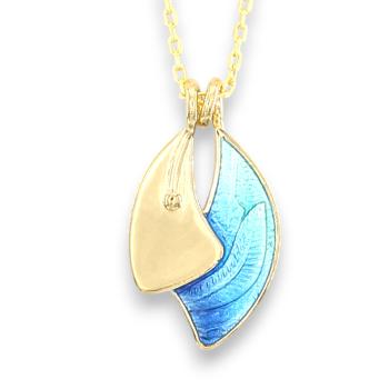 Shines of Color blau 20.01 - vergoldet -