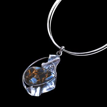 Preview: Halsschmuck Pietersit in 925 Silber