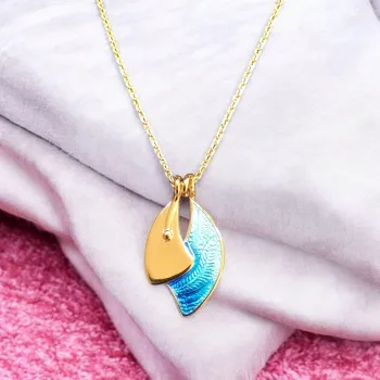 AH Shines of Color blau 20.01 - vergoldet -