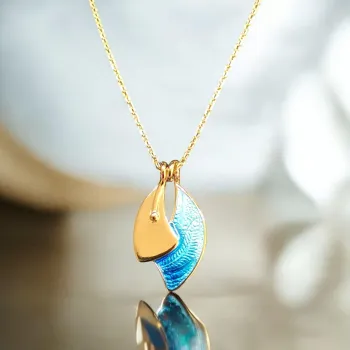 AH Shines of Color blau 20.01 - vergoldet -