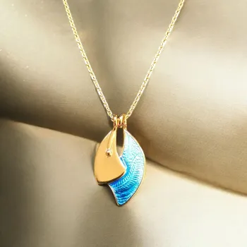 AH Shines of Color blau 20.01 - vergoldet -