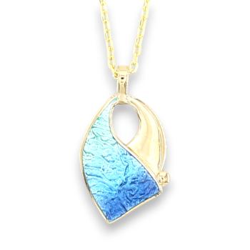 Shines of Color blau 23.01 - vergoldet -