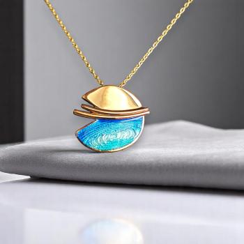 AH Shines of Color blau 26.01 - vergoldet -