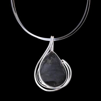 Halsschmuck Labradorit in 925 Silber