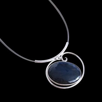 Preview: Halsschmuck Labradorit in 925 Silber