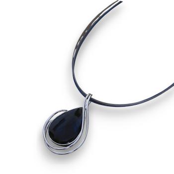 Halsschmuck Labradorit in 925 Silber