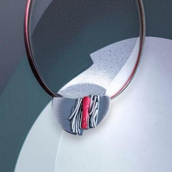 Halsschmuck mit Koralle