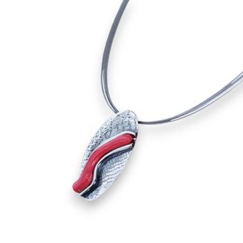 Halsschmuck mit Koralle