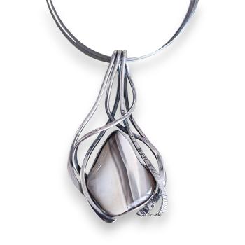 Preview: Halsschmuck Flint in 925 Silber