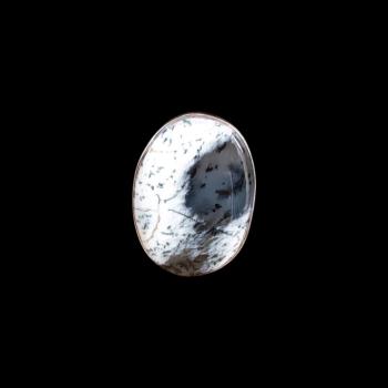 Preview: Ring mit Dendritenjaspis in 925 Silber