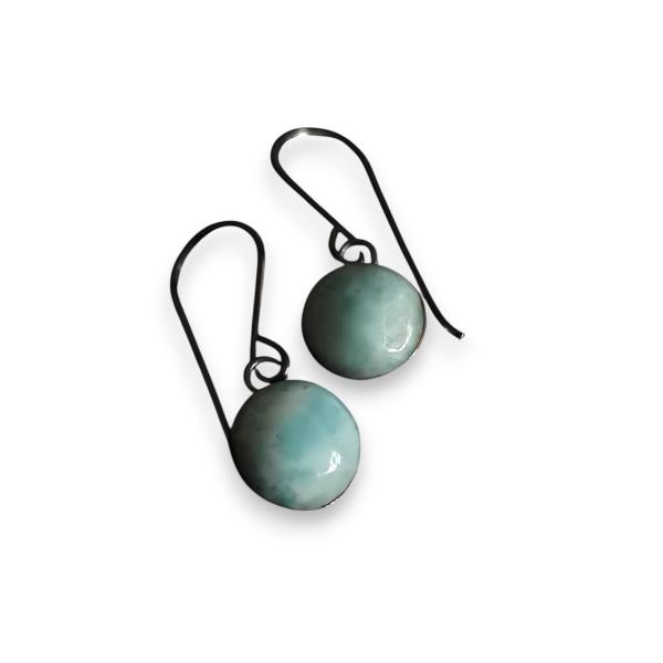 Ohrhänger mit Larimar