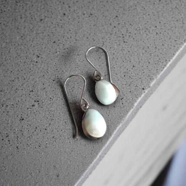 Ohrhänger mit Larimar