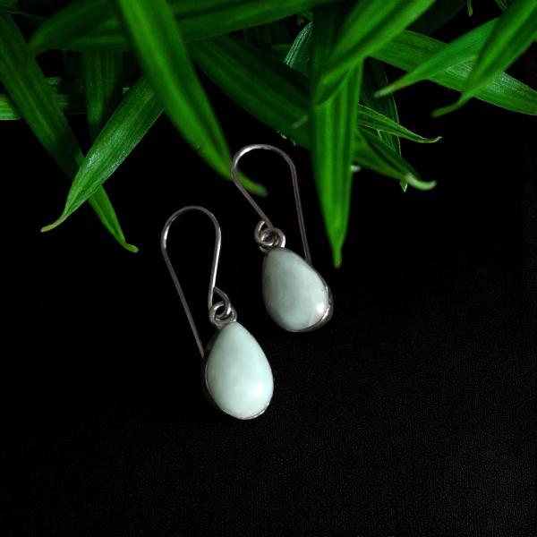 Ohrhänger Larimar in 925 Silber