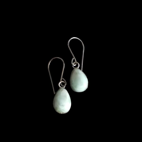 Ohrhänger Larimar in 925 Silber