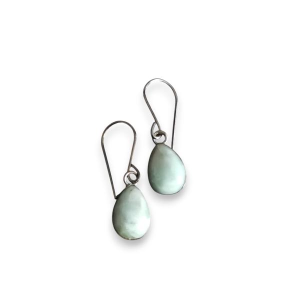 Ohrhänger Larimar in 925 Silber