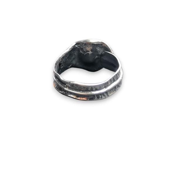 Ring Larimar in 925 Silber