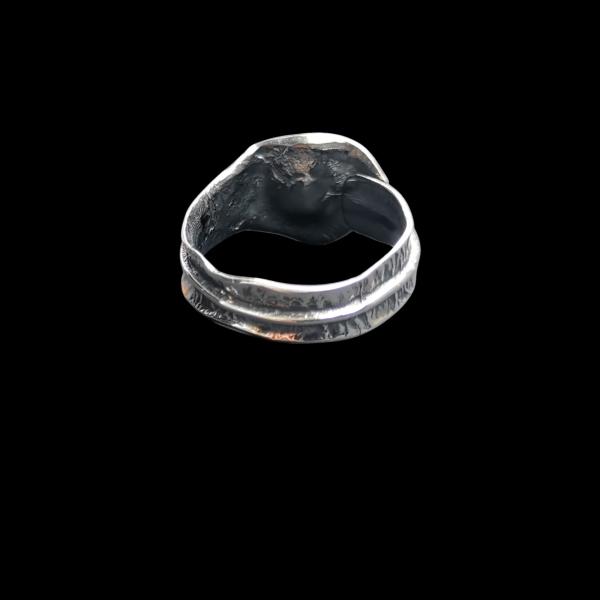 Ring Larimar in 925 Silber