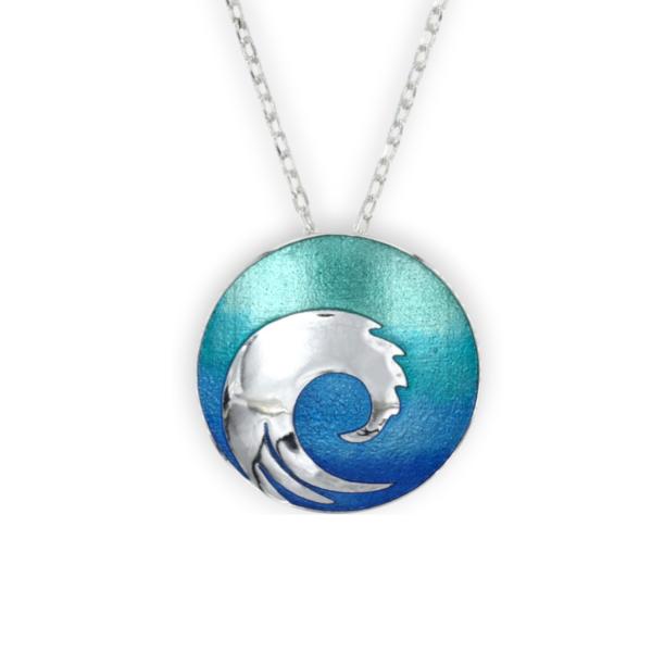 AH Shines of Color "Welle" blau