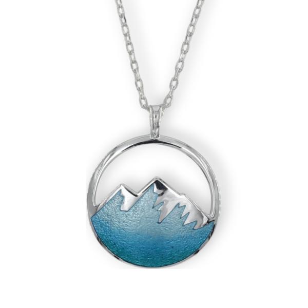 AH Shines of Color "Berge" blau