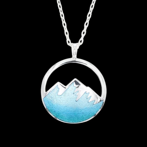 AH Shines of Color "Berge" blau