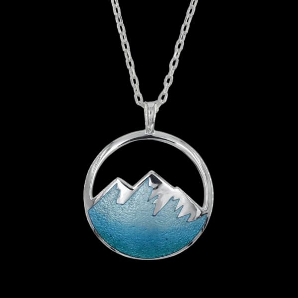 AH Shines of Color "Berge" blau