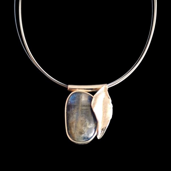 Halsschmuck Kyanit in 925 Silber