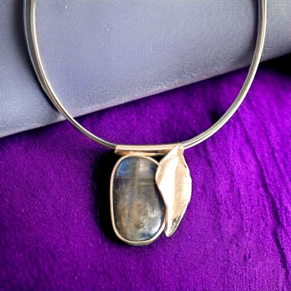 Halsschmuck Kyanit in 925 Silber