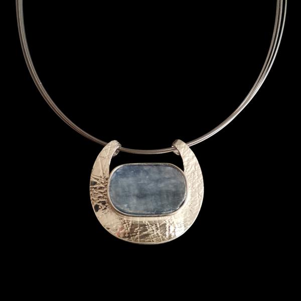 Halsschmuck Kyanit in 925 Silber
