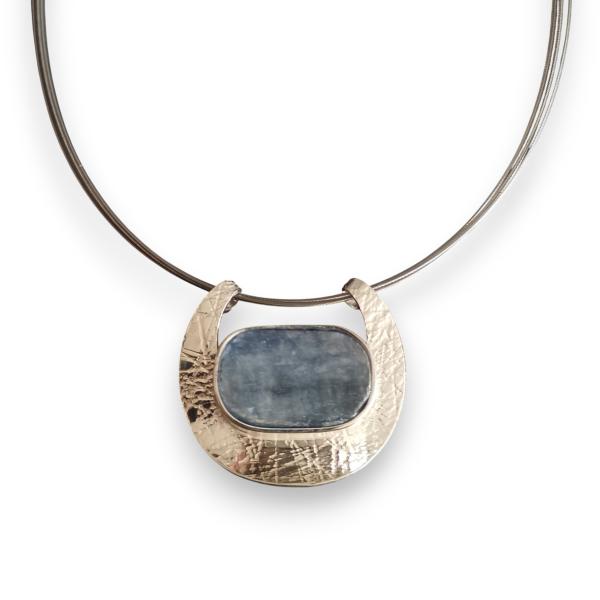 Halsschmuck Kyanit in 925 Silber