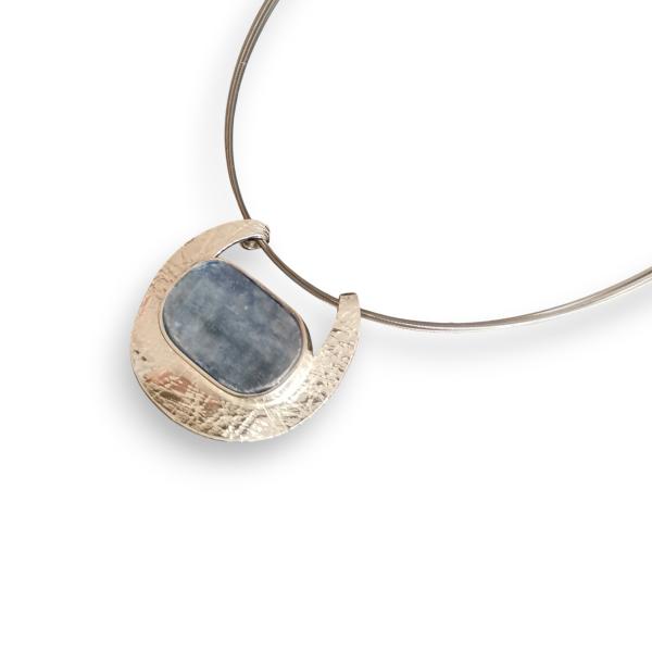 Halsschmuck Kyanit in 925 Silber