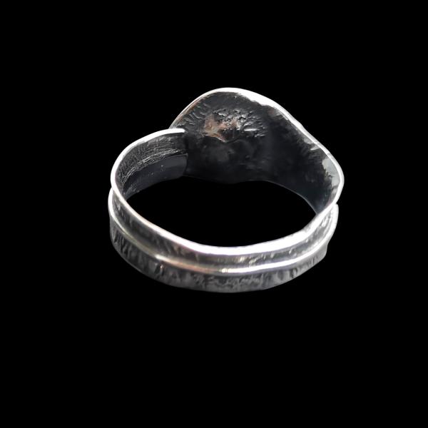 Ring Larimar in 925 Silber