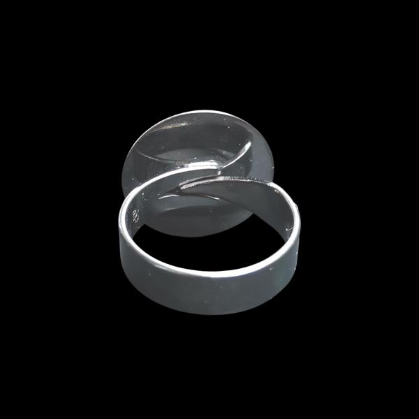 Ring Larimar in 925 Silber