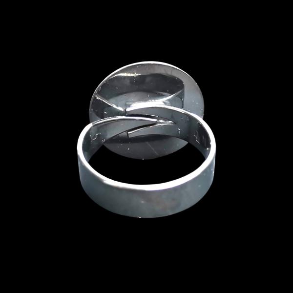Ring Larimar in 925 Silber