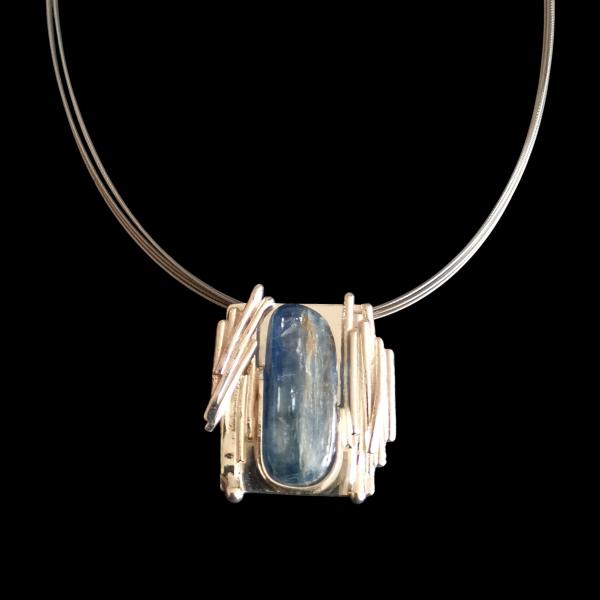 Halsschmuck Kyanit in 925 Silber