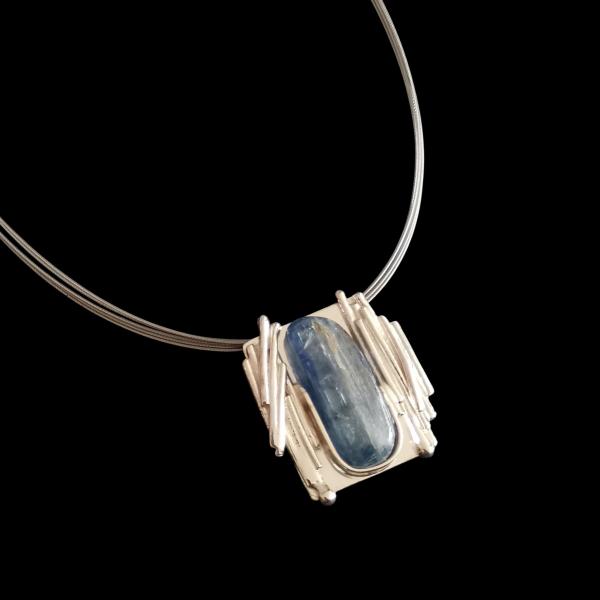Halsschmuck Kyanit in 925 Silber