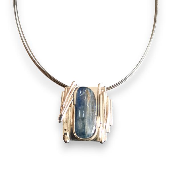 Halsschmuck Kyanit in 925 Silber