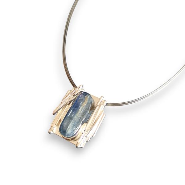Halsschmuck Kyanit in 925 Silber