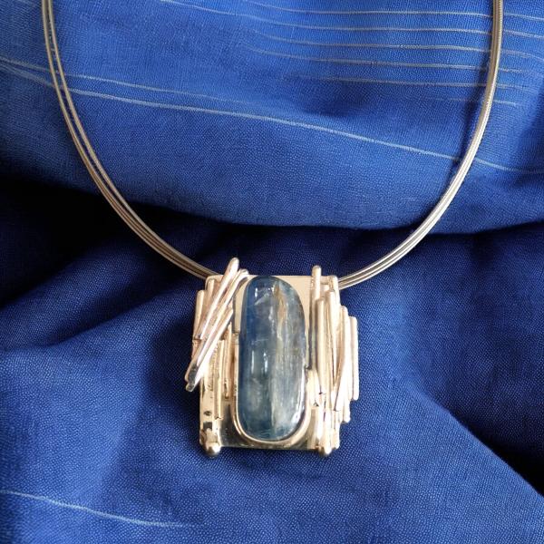 Halsschmuck Kyanit in 925 Silber