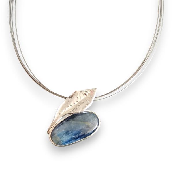 Halsschmuck Kyanit in 925 Silber