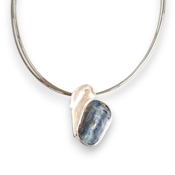 Halsschmuck Kyanit in 925 Silber