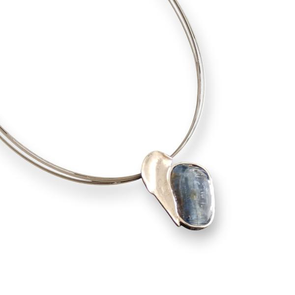 Halsschmuck Kyanit in 925 Silber