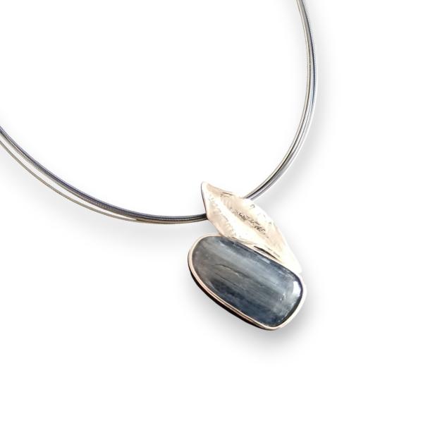 Halsschmuck Kyanit in 925 Silber