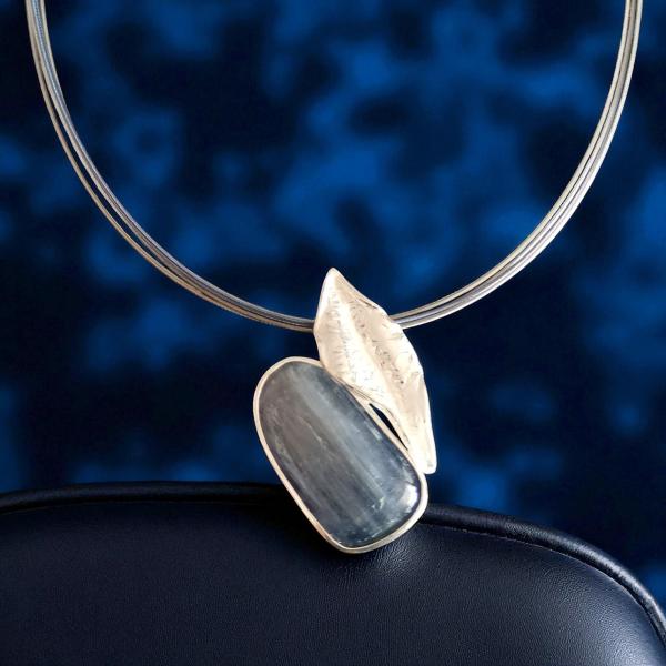 Halsschmuck Kyanit in 925 Silber