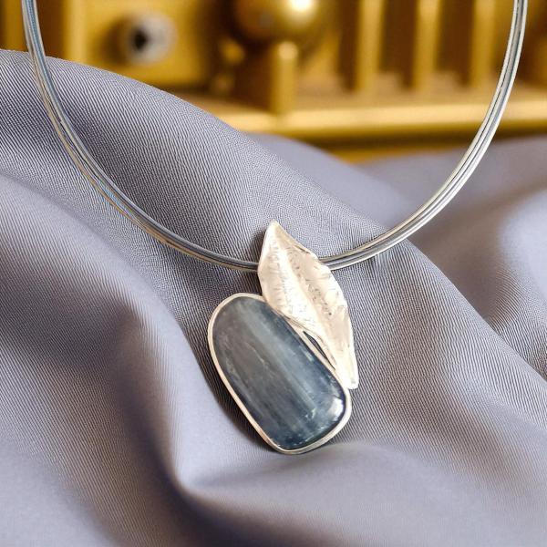 Halsschmuck Kyanit in 925 Silber