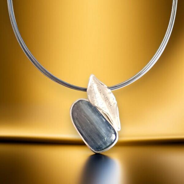 Halsschmuck Kyanit in 925 Silber