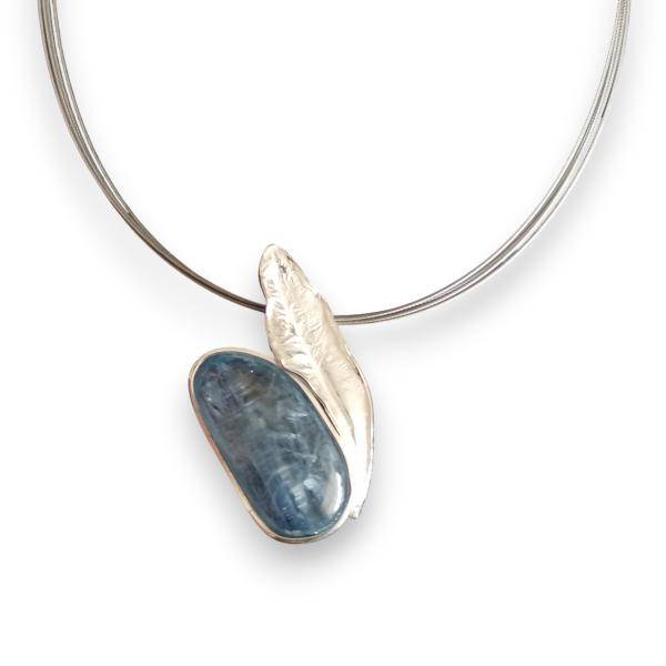 Halsschmuck Kyanit in 925 Silber