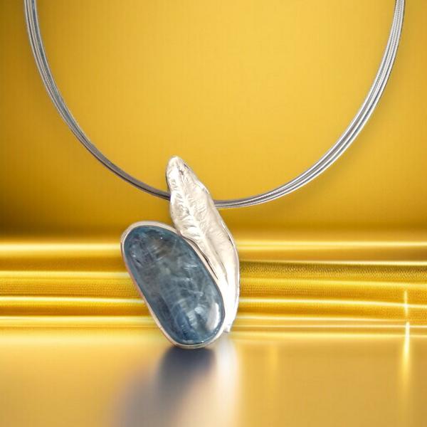 Halsschmuck Kyanit in 925 Silber